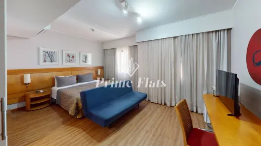 Flat com 1 Quarto à venda, 26m² no Indianópolis, São Paulo