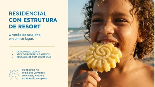 Apartamento com 1 Quarto à venda, 24m² no Tamandaré, Praia de Tamandaré