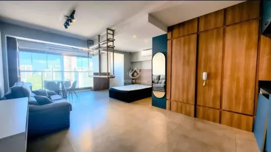 Flat com 1 Quarto para alugar, 41m² no Santo Amaro, São Paulo