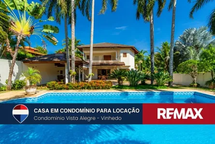 Casa de Condomínio com 6 Quartos para alugar, 507m² no Vista Alegre, Vinhedo