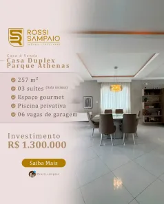 Casa com 3 Quartos à venda, 257m² no Parque Athenas, São Luís