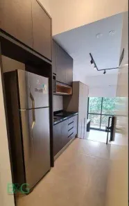 Apartamento com 1 Quarto para alugar, 25m² no Perdizes, São Paulo