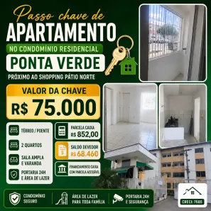 Apartamento com 2 Quartos à venda, 47m² no Maiobinha, São José de Ribamar