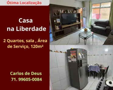 Casa com 2 Quartos à venda, 120m² no Curuzu, Salvador