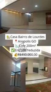 Casa com 3 Quartos à venda, 140m² no De Lourdes, Anápolis