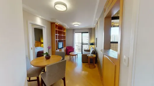 Flat com 1 Quarto à venda, 38m² no Indianópolis, São Paulo