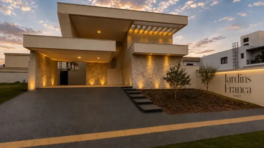 Casa de Condomínio com 4 Quartos à venda, 202m² no Jardins França, Goiânia