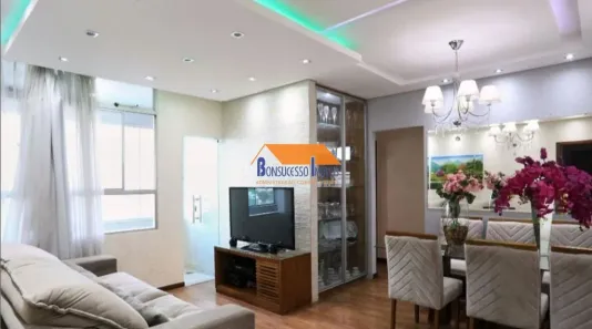 Apartamento com 2 Quartos à venda, 65m² no Ipiranga, Belo Horizonte