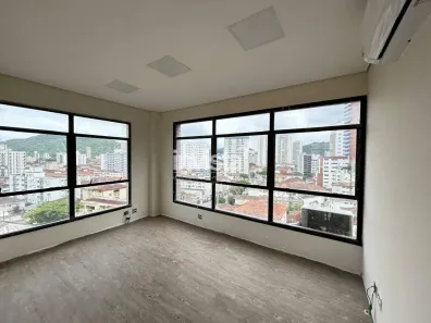 Sala Comercial à venda, 85m² no Vila Mathias, Santos