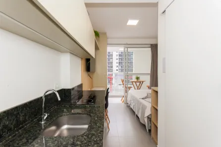 Apartamento com 1 Quarto à venda, 19m² no Centro, Curitiba
