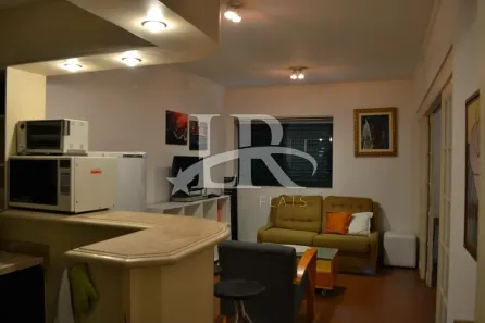 Flat com 1 Quarto para alugar, 40m² no Itaim Bibi, São Paulo
