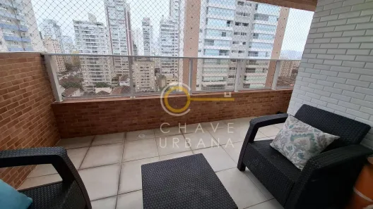 Apartamento com 1 Quarto para alugar, 48m² no Boqueirão, Santos