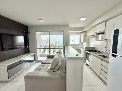 Apartamento com 3 Quartos para alugar, 65m² no Vila Rosa, Goiânia
