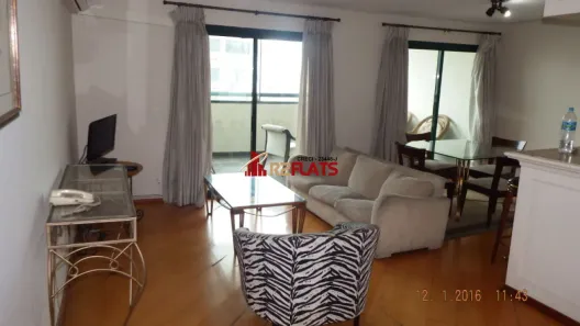 Flat com 2 Quartos para alugar, 110m² no Itaim Bibi, São Paulo