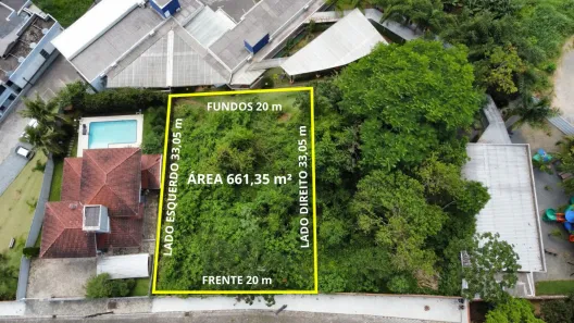 Lote/Terreno à venda, 661m² no Água Verde, Blumenau