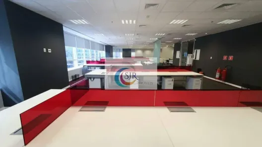 Sala Comercial para alugar, 522m² no Cidade Monções, São Paulo