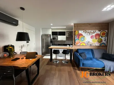 Apartamento com 1 Quarto para alugar, 49m² no Campo Belo, São Paulo