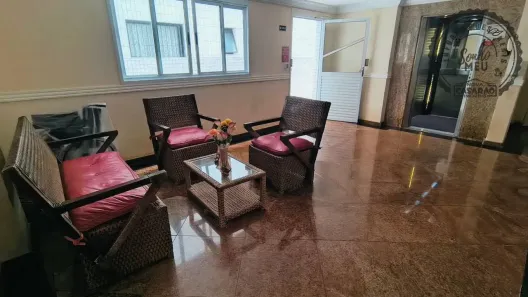 Apartamento com 1 Quarto para alugar, 54m² no Guilhermina, Praia Grande