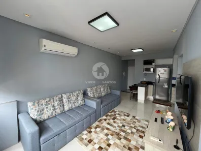 Apartamento com 1 Quarto à venda, 50m² no Gonzaga, Santos