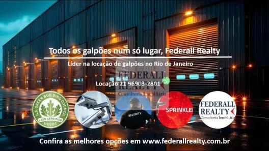 Galpão/Depósito/Armazém para alugar, 962m² no Parque Analândia, São João de Meriti
