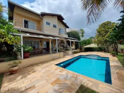 Casa de Condomínio com 4 Quartos para alugar, 322m² no Loteamento Alphaville Campinas, Campinas