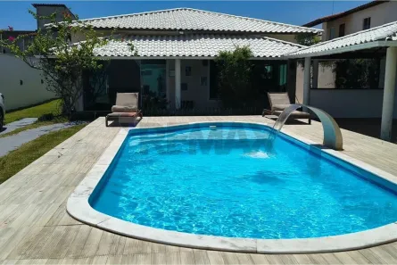 Casa de Condomínio com 3 Quartos à venda, 146m² no Arembepe (Abrantes), Camaçari