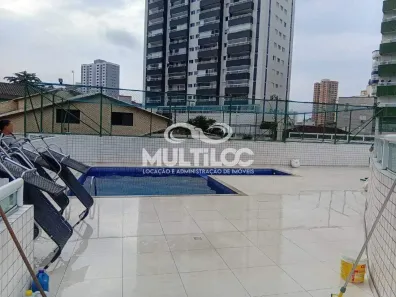Apartamento com 2 Quartos para alugar, 60m² no Guilhermina, Praia Grande