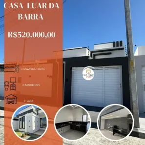 Casa com 3 Quartos à venda, 95m² no Luar da Barra, Barra dos Coqueiros
