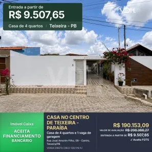 Casa com 4 Quartos à venda, 144m² no , Teixeira