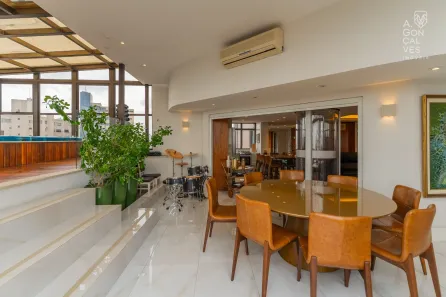 Cobertura com 3 Quartos para alugar, 301m² no Água Verde, Curitiba