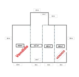 Lote/Terreno à venda, 432m² no Jardim Terra Branca, Bauru