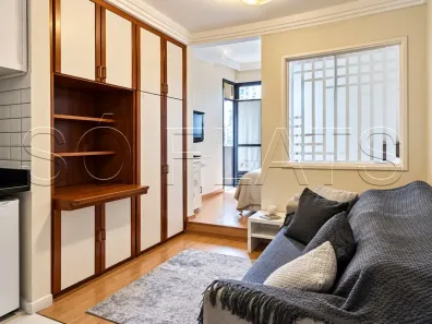 Apartamento com 1 Quarto para alugar, 26m² no Cerqueira César, São Paulo