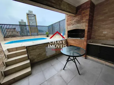 Cobertura com 4 Quartos à venda, 215m² no Gonzaga, Santos