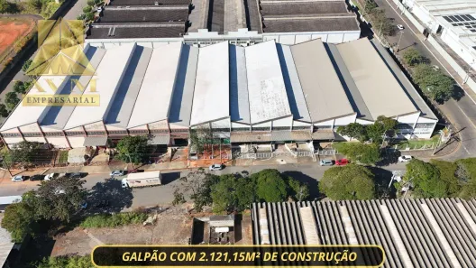 Galpão/Depósito/Armazém para alugar, 2121m² no Industrial Nossa Senhora de Fátima 2.ª Parte, Americana