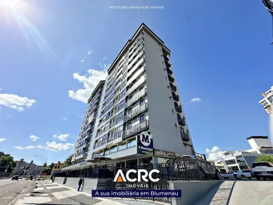 Apartamento com 2 Quartos para alugar, 46m² no Centro, Blumenau