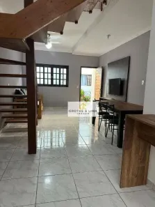 Casa de Condomínio com 2 Quartos à venda, 87m² no Loteamento Recreio Juqueriquerê, Caraguatatuba
