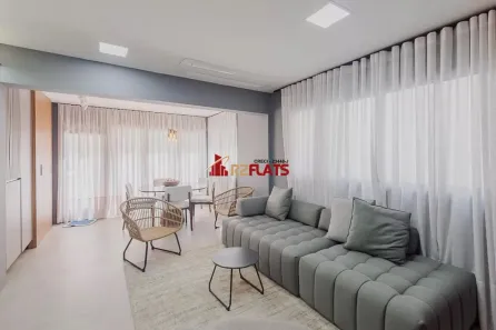 Flat com 2 Quartos para alugar, 64m² no Jardim Paulista, São Paulo