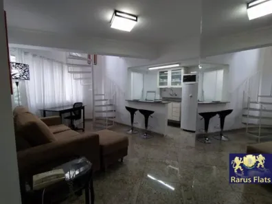 Flat com 1 Quarto para alugar, 50m² no Vila Nova Conceição, São Paulo