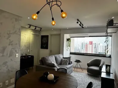 Apartamento com 1 Quarto para venda ou aluguel, 58m² no Vila Assunção, Santo André