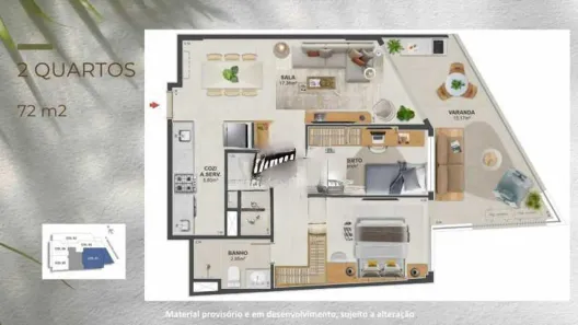 Apartamento com 2 Quartos à venda, 67m² no Flamengo, Rio de Janeiro