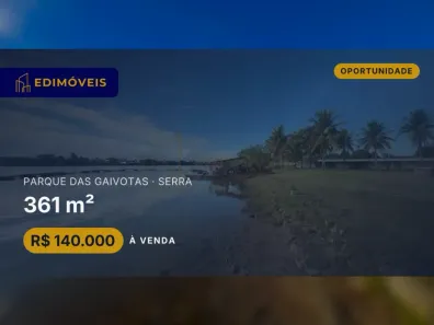 Lote/Terreno à venda, 361m² no Parque das Gaivotas, Serra
