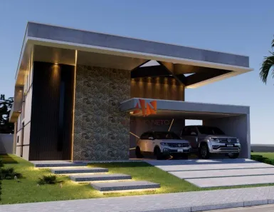 Casa de Condomínio com 4 Quartos à venda, 197m² no Cidade Alpha, Eusébio