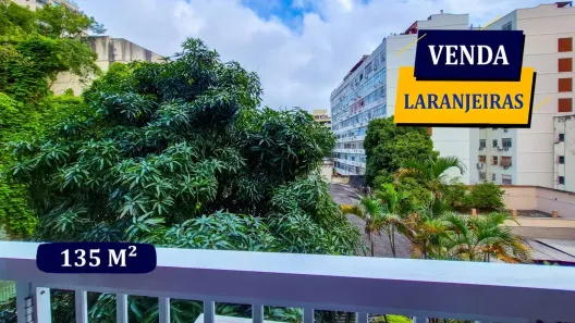 Apartamento com 3 Quartos à venda, 135m² no Laranjeiras, Rio de Janeiro