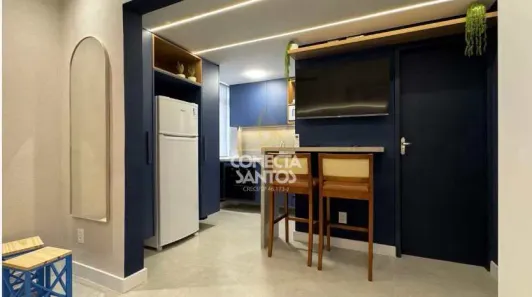 Kitnet com 1 Quarto à venda, 28m² no José Menino, Santos