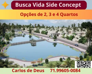 Casa de Condomínio com 2 Quartos à venda, 70m² no Nova Abrantes (Abrantes), Camaçari