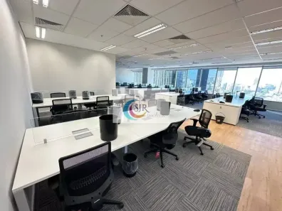 Sala Comercial para alugar, 484m² no Vila São Francisco (Zona Sul), São Paulo