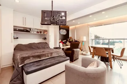 Apartamento com 1 Quarto para alugar, 36m² no Brooklin Paulista, São Paulo