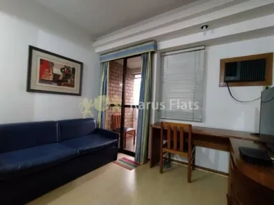 Flat com 1 Quarto à venda, 38m² no Moema, São Paulo