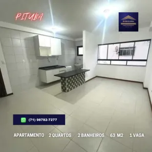 Apartamento com 2 Quartos à venda, 63m² no Pituba, Salvador