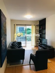Flat com 2 Quartos para alugar, 75m² no Cidade Monções, São Paulo